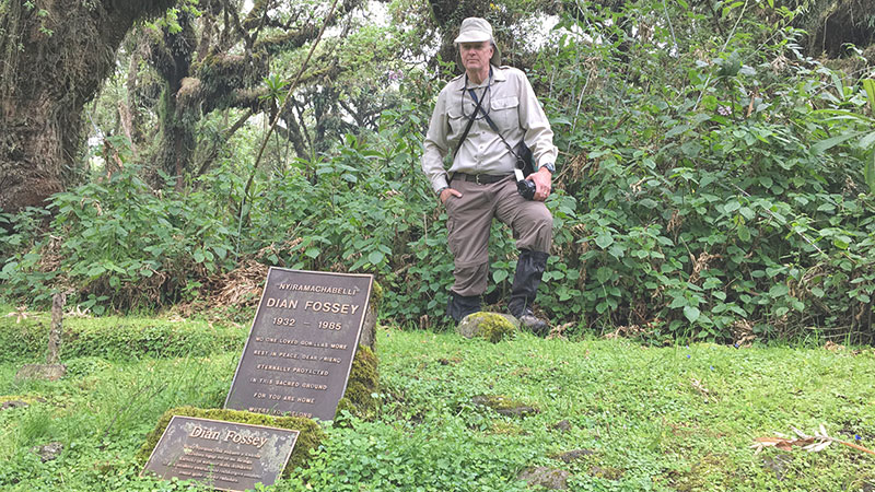 Dian Fossey grave